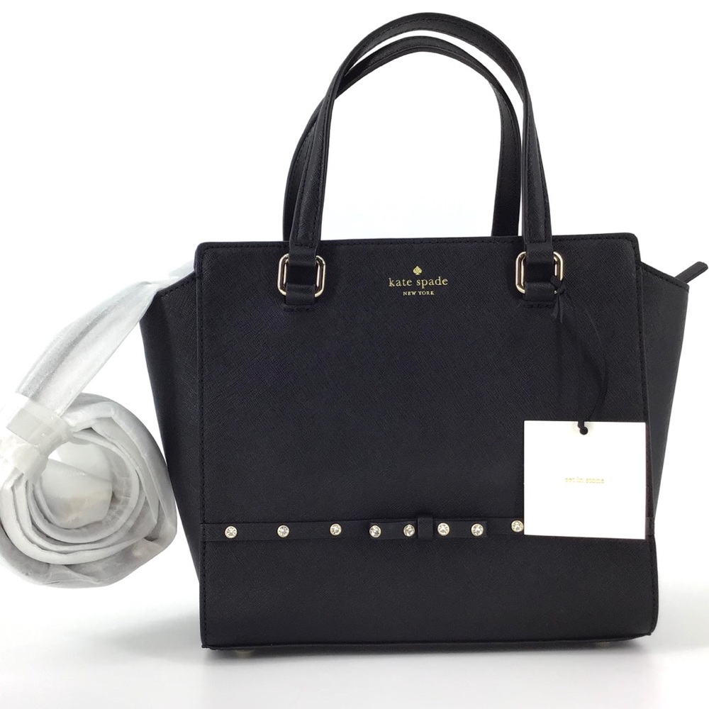 Kate Spade Laurel Way Jeweled Small Hadlee NWT - Picture 6 of 8